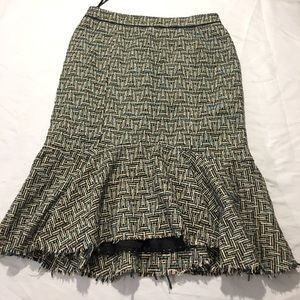 Anthropology Tweed skirt sz12